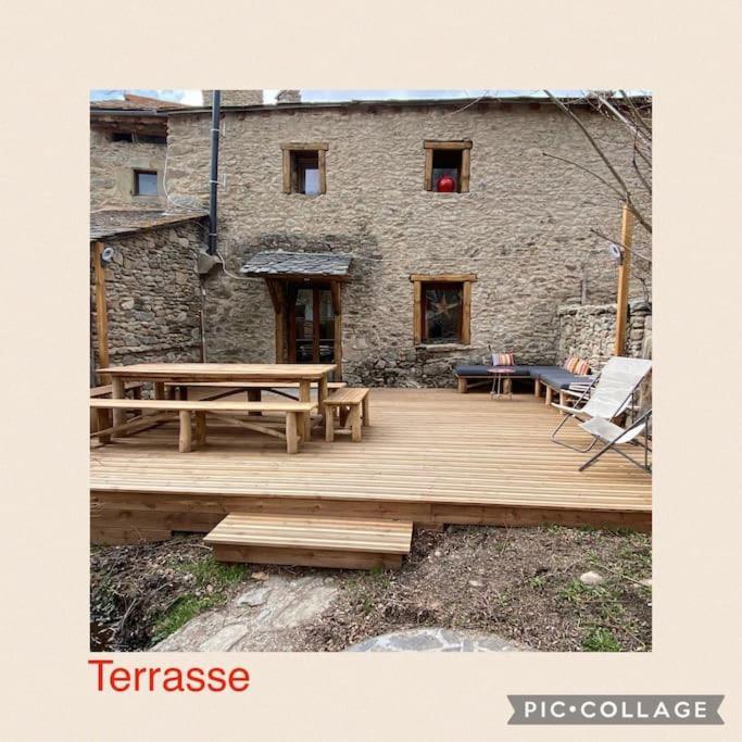L'Eterlou Authentique Partie De Corps De Ferme 10Pers. Villa Targassonne Exterior photo